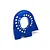 Traxxas TRX-4 Blue Aluminium Motor Plate 8290X