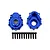 Traxxas TRX-4 Blue Aluminium (Left & Right) Front or Rear Outer Portal Drive Housing 8251X