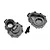 Traxxas TRX-4 Grey Aluminium (Left & Right) Rear Inner Portal Drive Housings 8253A