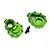 Traxxas TRX-4 Green Aluminium (Left & Right) Rear Inner Portal Drive Housings 8253G