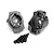 Traxxas TRX-4 Grey Aluminium (Left & Right) Rear Inner Portal Drive Housing 8256A