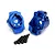 Traxxas TRX-4 Blue Aluminium (Left & Right) Rear Inner Portal Drive Housing 8256X