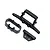 Traxxas Rustler 4x4 Rear Bumper/Bumper Mount (Black) 6737