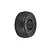 A single Pro-Line Tazer 2.2/3.0 inch short course RC tyre mounted on a black Renegade wheel against a white background.