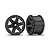 Traxxas 2.8" RXT Black Rims 2Pcs 6772
