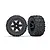 Traxxas 2.8" Talon Extreme Tyres on Orange RXT Rims (2WD Rear) - Glued Wheels 2Pcs 6774