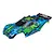 Traxxas Rustler 4x4 VXL Green Body Shell w/Decal Sheet and Body Mounts 6717G