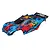 Traxxas Rustler 4x4 VXL Red Body Shell w/Decal Sheet and Body Mounts 6717R