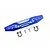 GPM Blue Aluminium E-Revo 2.0 Front Bumper w/ D Rings ER2330F-B