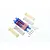 GPM Blue Aluminium Traxxas Rustler 4x4 Rear Shocks 2Pcs w/ Optional Spring Rates RUS4102R-B-OR