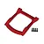 Traxxas Rustler 4x4 Body Roof Skid Plate w/ Screws (Red) 6728R