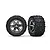 Traxxas 2.8" Talon Extreme Tyres on Black Chrome RXT Rims - Glued Wheels 2Pcs 6773X