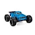 ARRMA 1/8 NOTORIOUS Real Steel Matte Blue Painted Body Shell AR406152