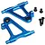 Yeah Racing Blue Aluminium Tamiya TT-02 Front Lower Suspension Arms 2Pcs TT02-001BU