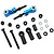 Yeah Racing Blue Aluminium Tamiya TT-02 RWD Adjustable Front or Rear Upper Suspension Arms 2Pcs TATT-011BU