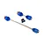 Traxxas E-Revo 2.0 Centre Front & Rear Steel CV Drive Shafts (Complete) 8655R