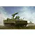 An artistic illustration of a Russian 9P157-2 Khrizantema-S anti-tank vehicle in a field with a second vehicle firing in the background.