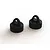 ARRMA Black Aluminium Shock Caps 2Pcs AR330491