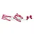 GPM Red Aluminium ARRMA Kraton Front Steering Hubs & Upper & Lower Suspension Arms Kit MAK545521-R