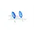 GPM UDR Blue Aluminium GT 4-Tec Brake Calipers 2Pcs GT006-B