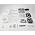 Killerbody 1/10 Toyota Land Cruiser 70 Hard Body Kit with Accessories - White 48732