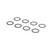 ARRMA 5.4x9.5x0.2mm Steel Washers 8Pcs ARA709057