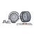 Traxxas TRX-4 1979 Chevrolet Blazer 1.9" Chrome Rims 2Pcs 8165
