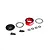 ARRMA Red Aluminium Differential Case Set w/ Hardware ARA220050