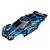 Traxxas Rustler 4X4 Brushed Blue Painted Body Shell 6718X