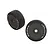 ARRMA 3.3" Belted 42/100 (White) dBoots Hoons Tyres on Black Aero Rims - Glued Wheels 2Pcs ARA550063