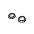 ARRMA 10x15x4mm Metal Shielded Flanged Ball Bearings 2Pcs ARA620003