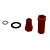 ARRMA Red Aluminium Servo Saver Hub Set ARA340163