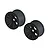 ARRMA 3.8" MT Black Rims 2Pcs AR510111
