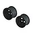 ARRMA 3.8" MT Black Rims 2Pcs AR510113