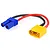 Hobbies Direct Male XT90 to Female EC5 Adapter 720281