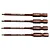 Yeah Racing 1/4" 1.5, 2.0, 2.5, 3.0mm Hex Tip Set 4Pcs YT-0194