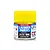 A 10ml glass jar of Tamiya LP-69 Clear Yellow lacquer paint with a bright yellow screw-top lid against a white background.