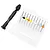 Yeah Racing Black Aluminium Hand Drill Set w/ 10Pc Drill Bits YT-0196