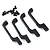 Yeah Racing Black TRX-4 Plastic Door Handles 4Pcs TRX4-064