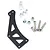 Yeah Racing Black Steel Spare Tyre Mount YA-0515