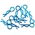 Yeah Racing 1/10 1/8 Laser Blue Body Pins 10Pcs YA-0594LB