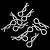 Yeah Racing 1/10 1/8 White Body Pins 10Pcs YA-0594WT