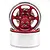 Yeah Racing Red Aluminium 1.9" BXC 6 Spoke Rims 2Pcs w/ Brake Rotors WL-0122RD