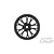 Pro-Line 2.2" Pomona Drag Spec Front Black Rims 2Pcs 2775-03