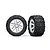 Traxxas 2.8" Talon Extreme Tyres on Satin Chrome RXT Rims (2WD Rear) - Glued Wheels 2Pcs 6774R