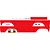 Traxxas TRX-4 Bronco Red Sticker Decal Sheet 8078R