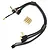 Yeah Racing 2S 7.4v LiPo Battery Wire w/ 4mm, 5mm Angled Bullet Plugs WPT-0129