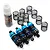 Yeah Racing 1/10 Blue Aluminium Qutus Challenger Touring M-Chassis 50mm Shocks 4Pcs DBB-2050BU