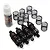 Yeah Racing 1/10 Black Aluminium Qutus Challenger Touring M-Chassis 50mm Shocks 4Pcs DBB-2050BK