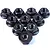 Yeah Racing 4mm Black Aluminium Flanged Serrated Nuts 10Pcs LN-M4S-BK